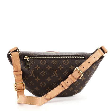 louis vuitton brown and black bag|louis vuitton bum bag monogram.